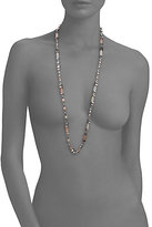 Thumbnail for your product : Eddie Borgo Plinth Rose Quartz Necklace