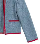 Thumbnail for your product : Oscar de la Renta Girls' Tweed Grosgrain-Trimmed Jacket