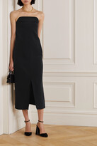 Thumbnail for your product : Tibi Strapless Silk Midi Dress - Black