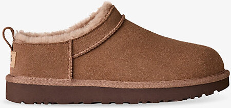 UGG Womens Mid Brown Classic Micro Suede Boots Eur 38/5 Uk Women