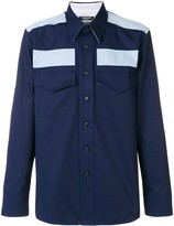 Thumbnail for your product : Calvin Klein Colour-Block Fitted Shirt