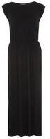 Dorothy Perkins Womens Black t-shirt maxi dress- Black