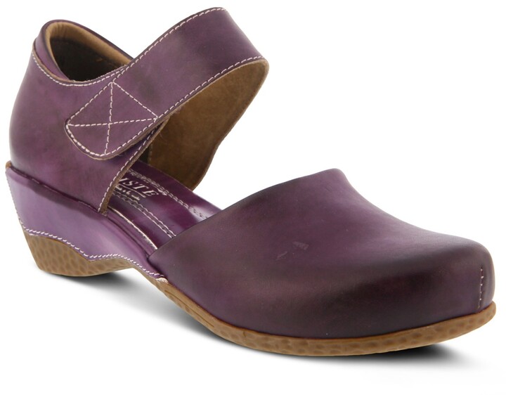 LARTISTE Women’s Yulianna Mary-Jane Shoes Purple 