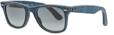 Thumbnail for your product : Ray-Ban Blue Denim Wayfarer Sunglasses