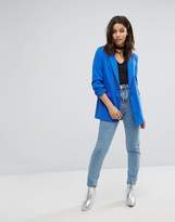 Thumbnail for your product : Miss Selfridge Ruched Sleeve Blazer