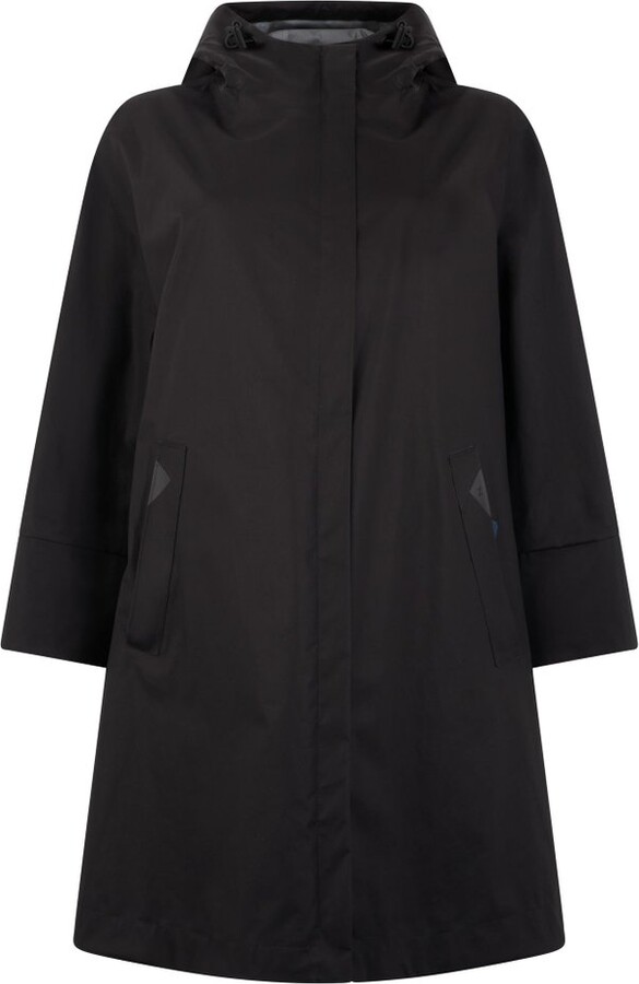 Herno Hooded A-Line Coat