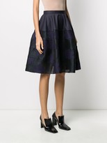 Thumbnail for your product : Nina Ricci Pattern-Mix Full Skirt
