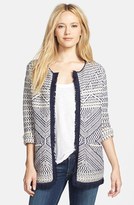 Thumbnail for your product : Lucky Brand Fringed Sweater Coat