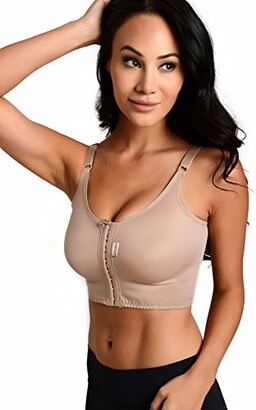 MACOM Signature Post Surgical Bra - Front Fastening - No Cup Size Needed -  Size XX-Large (40) - Colour Clay - ShopStyle