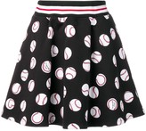 Thumbnail for your product : Love Moschino Black Printed Skirt