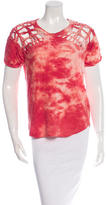 Thumbnail for your product : Isabel Marant Tie-Dye Short Sleeve Top