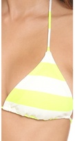 Thumbnail for your product : Juicy Couture Sixties Stripe Triangle Bikini Top
