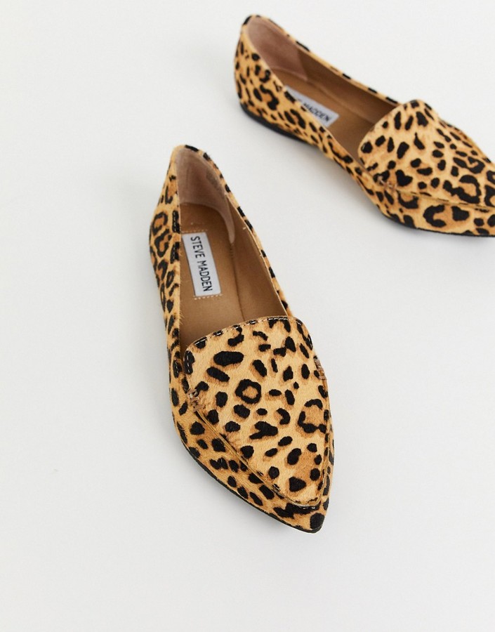 asos leopard booties