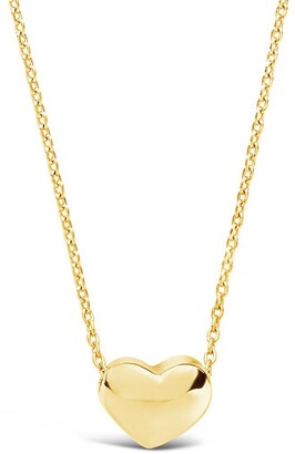 Sterling Forever 14K Gold Vermeil Heart Pendant Necklace