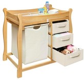 Thumbnail for your product : Badger Basket Changing Table with Hamper and Baskets - Natural