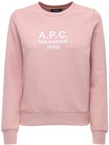 Thumbnail for your product : A.P.C. Tina Cotton Jersey Sweatshirt