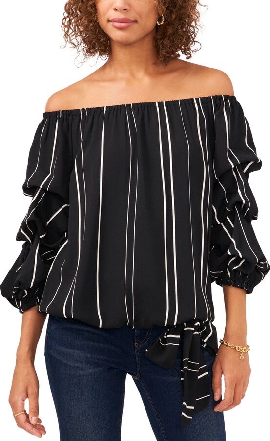 Vince Camuto Striped Top | Shop the world's largest collection of 
