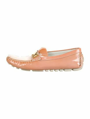 Pink patent leather loafers Clearance