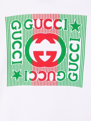 Gucci Children Logo-Print Long-Sleeve Hoodie