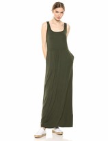 Thumbnail for your product : Daily Ritual Jersey Sleeveless Empire-Waist Maxi Dress Casual