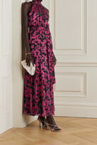 Thumbnail for your product : Alice + Olivia Dita Devoré-chiffon Maxi Dress
