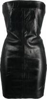 Thumbnail for your product : Rick Owens Short Denim Bustier Dress