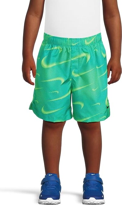 nike woven shorts dusty green