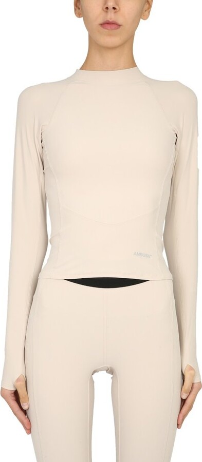 Ambush Zip-Up Long-Sleeve Top