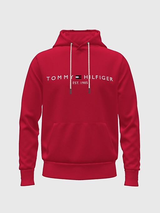Tommy Hilfiger Organic Cotton Logo Hoodie - ShopStyle