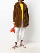 Thumbnail for your product : P.A.R.O.S.H. Oversized Faux-Fur Coat