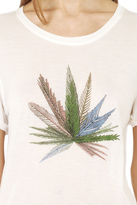 Thumbnail for your product : A Fine Line Fern Crop Tee