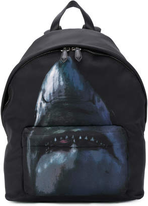 Givenchy Shark Print Leather Backpack