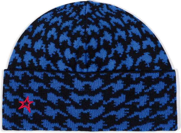 Perfect Moment Houndstooth Beanie ShopStyle Hats