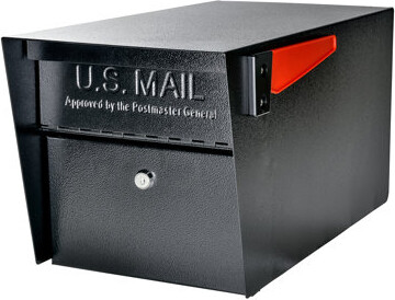 Mail Boss Street Safe Latitude Front & Rear Access Locking Post Mounted Mailbox