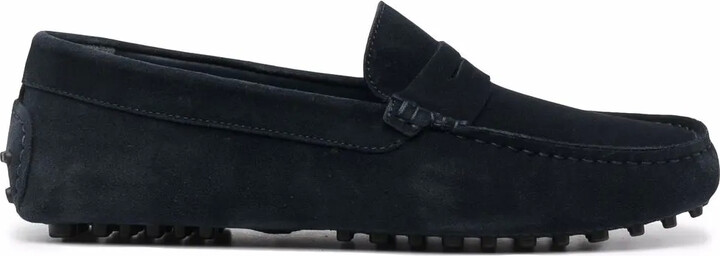 Scarosso Michael suede loafers