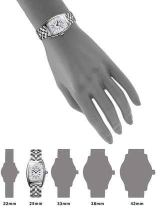 Franck Muller Cintree Curvex 35MM Stainless Steel Bracelet Watch