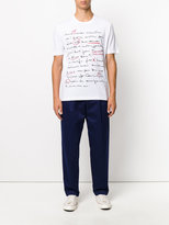 Thumbnail for your product : Love Moschino handwriting print T-shirt