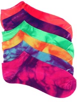 Thumbnail for your product : Mix No. 6 Tie Dye Women's No Show Socks - 6 Pack