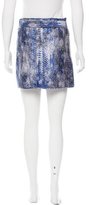 Thumbnail for your product : Reed Krakoff Brocade Mini Skirt