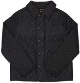 Thumbnail for your product : Burberry All Over Logo Nylon Puffer Jacket