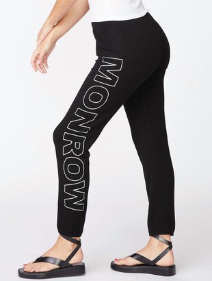 Monrow Sweatpants In Black