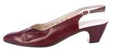 Thumbnail for your product : Ferragamo Leather Slingback Pumps