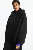 Thumbnail for your product : COS Hooded Boiled-Wool Coat