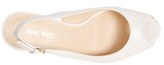 Thumbnail for your product : Nine West 'Onpointe' Peep Toe Slingback Pump