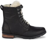 Thumbnail for your product : Sorel Emelie Leather Shearling Ankle Boots