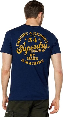 Mens - Vintage Logo Store Classic T-Shirt in Supermarine Navy
