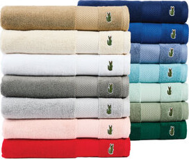Lacoste Heritage Supima 100% Cotton Wash Cloth