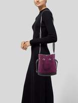 Thumbnail for your product : Lancel Embossed Leather Bucket Bag