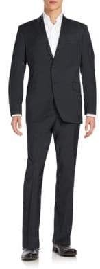 Saks Fifth Avenue Slim-Fit Solid Wool Suit