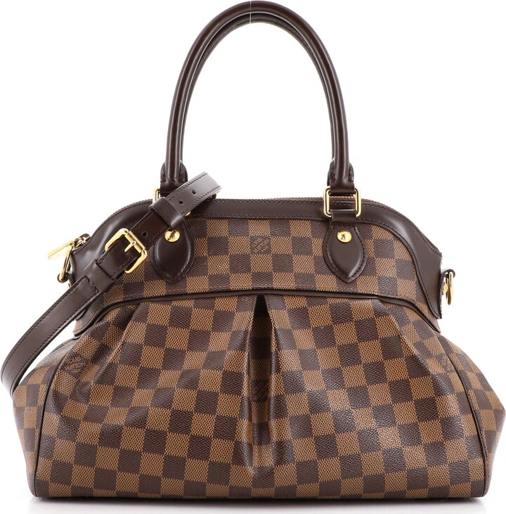Louis Vuitton Trevi Handbag Damier PM - ShopStyle Satchels u0026 Top Handle Bags